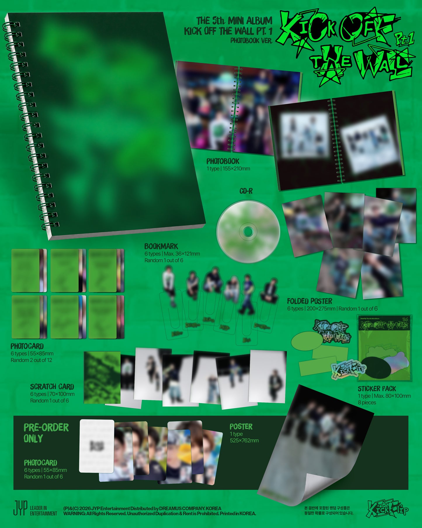 KICK OFF THE WALL PT.1 [PHOTOBOOK VER.]