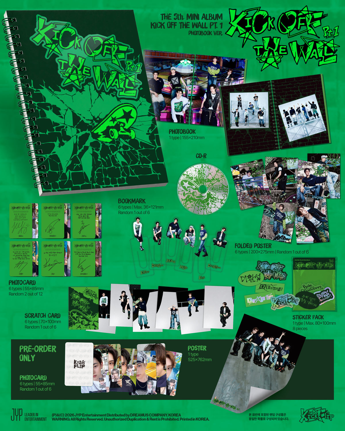 KICK OFF THE WALL PT.1 [PHOTOBOOK VER.]
