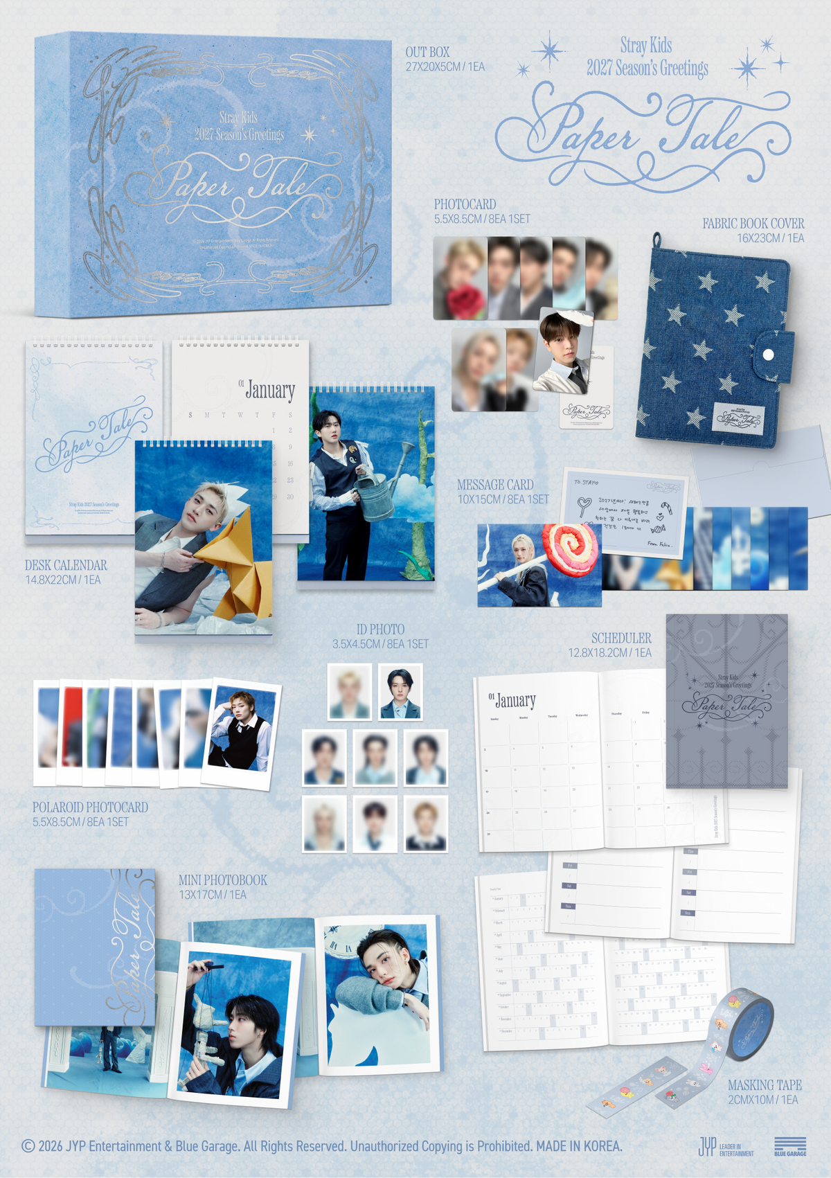 STRAY KIDS 2027 SEASON'S GREETINGS [PAPER TALE]