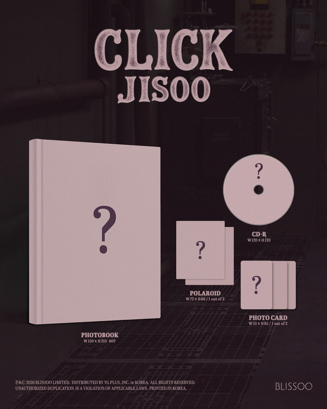 JISOO (BLACKPINK) - CLICK [PHOTOBOOK VER.]