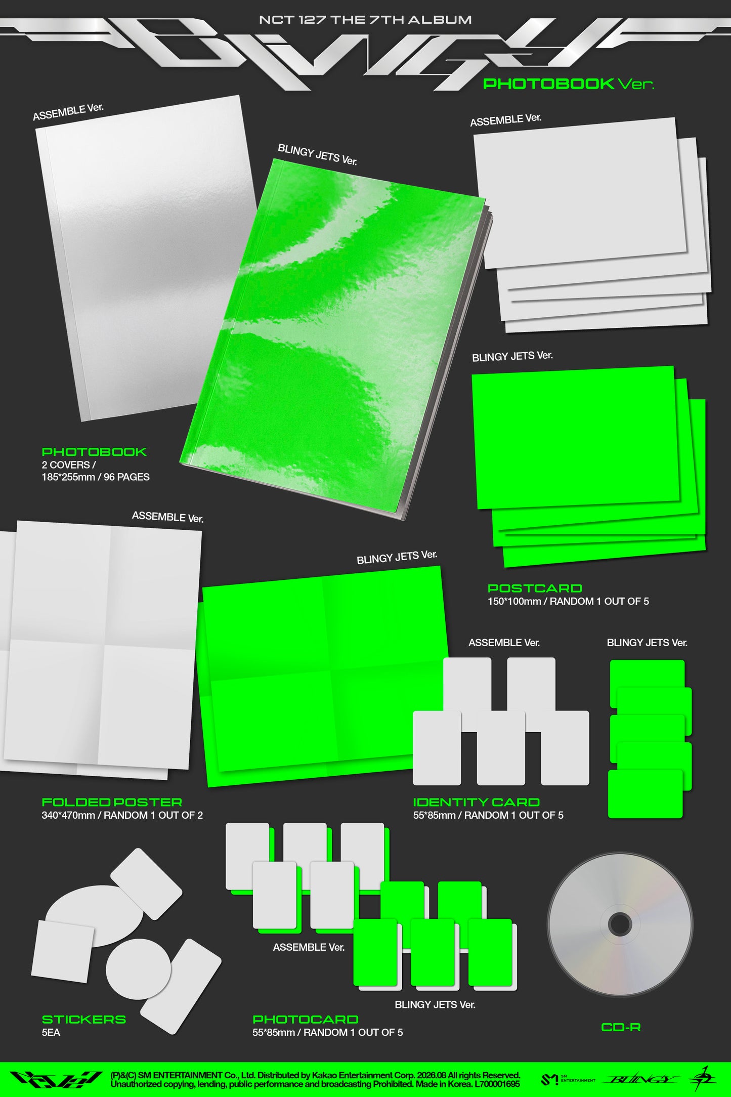 NCT 127 - BLINGY [PHOTOBOOK VER.]