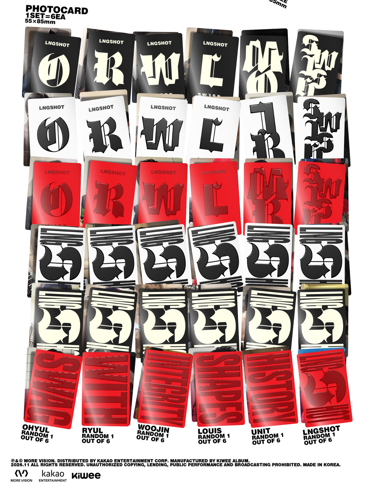 LNGSHOT -  S.W.I.S.H. [CARD PACK VER.]
