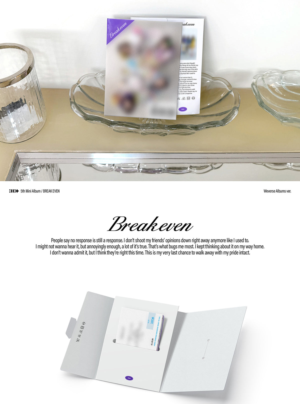 ILLIT - BREAK EVEN [WEVERSE ALBUMS VER.]