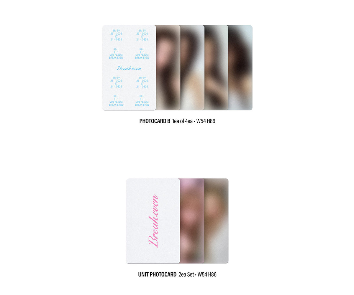 ILLIT - BREAK EVEN [WEVERSE ALBUMS VER.]