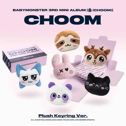 BABYMONSTER – CHOOM [PLĪŠA ATSLĒGU PIEKARIŅA VER.]