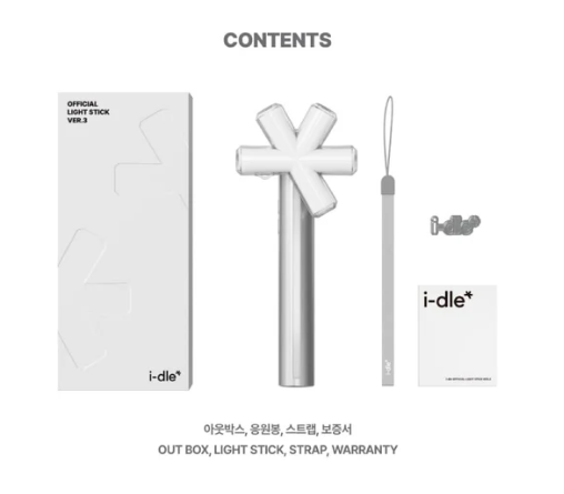 I-DLE OFICIĀLS LIGHTSTIKS [VER.3]