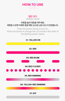 KPOP DEMON HUNTERS – SAJA BOYS OFICIĀLAIS LIGHTSTIKS