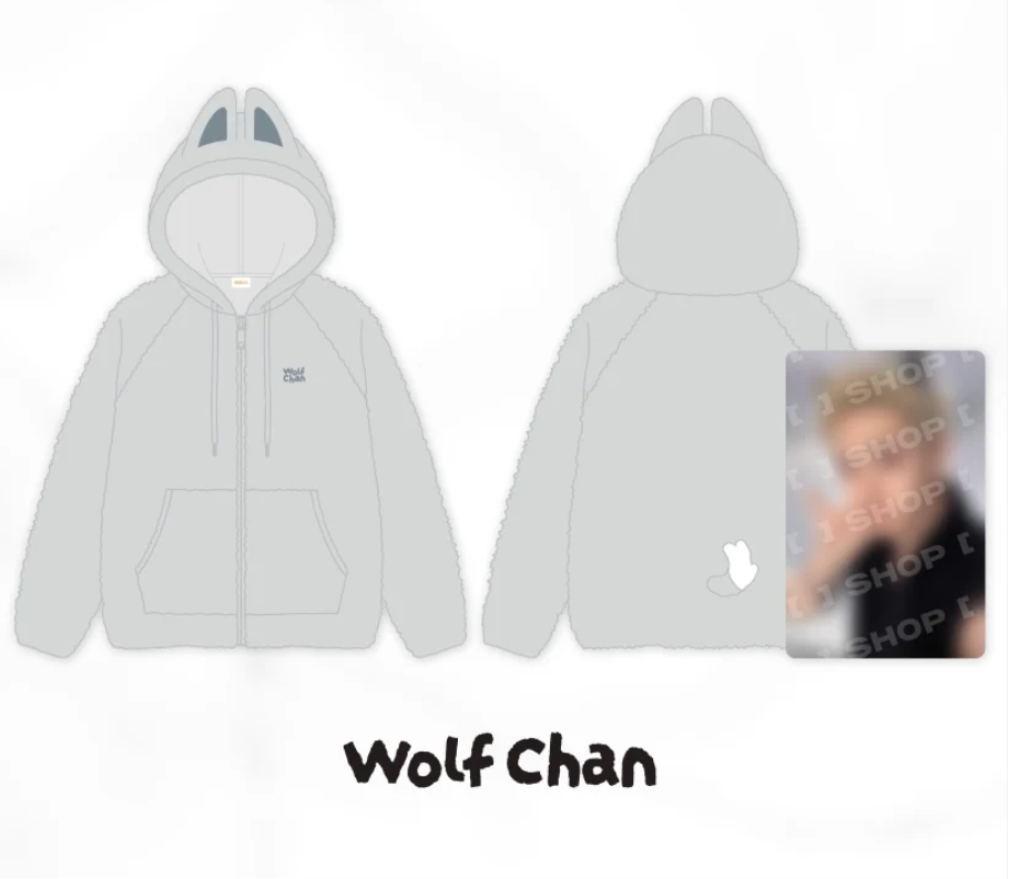 STRAY KIDS - 2026 WORLD TOUR : RUN IT [SKZOO FLEECE HOOD ZIP-UP VER.]