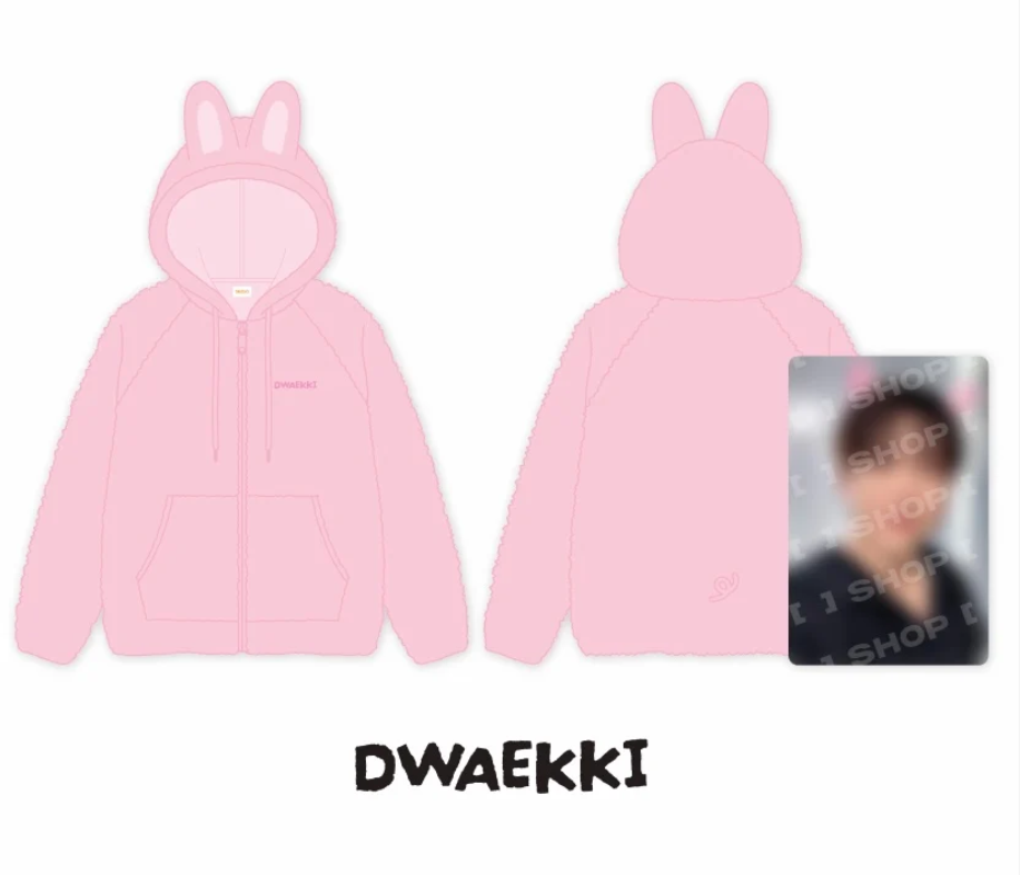 STRAY KIDS - 2026 WORLD TOUR : RUN IT [SKZOO FLEECE HOOD ZIP-UP VER.]