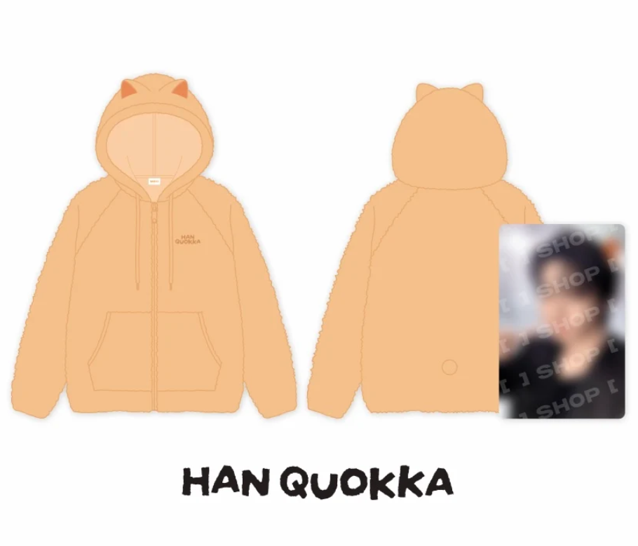 STRAY KIDS - 2026 WORLD TOUR : RUN IT [SKZOO FLEECE HOOD ZIP-UP VER.]