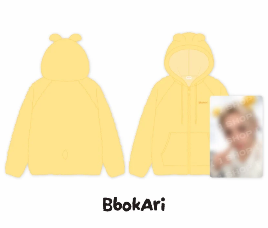 STRAY KIDS - 2026 WORLD TOUR : RUN IT [SKZOO FLEECE HOOD ZIP-UP VER.]