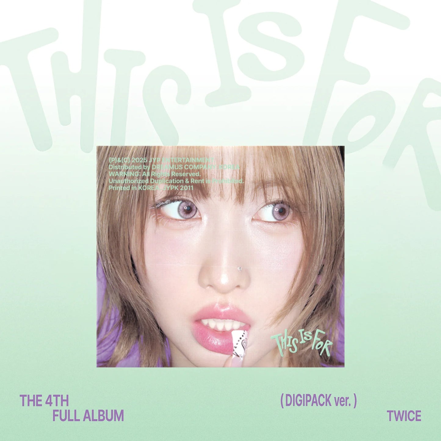 TWICE - THIS IS FOR [DIGIPACK VER.]