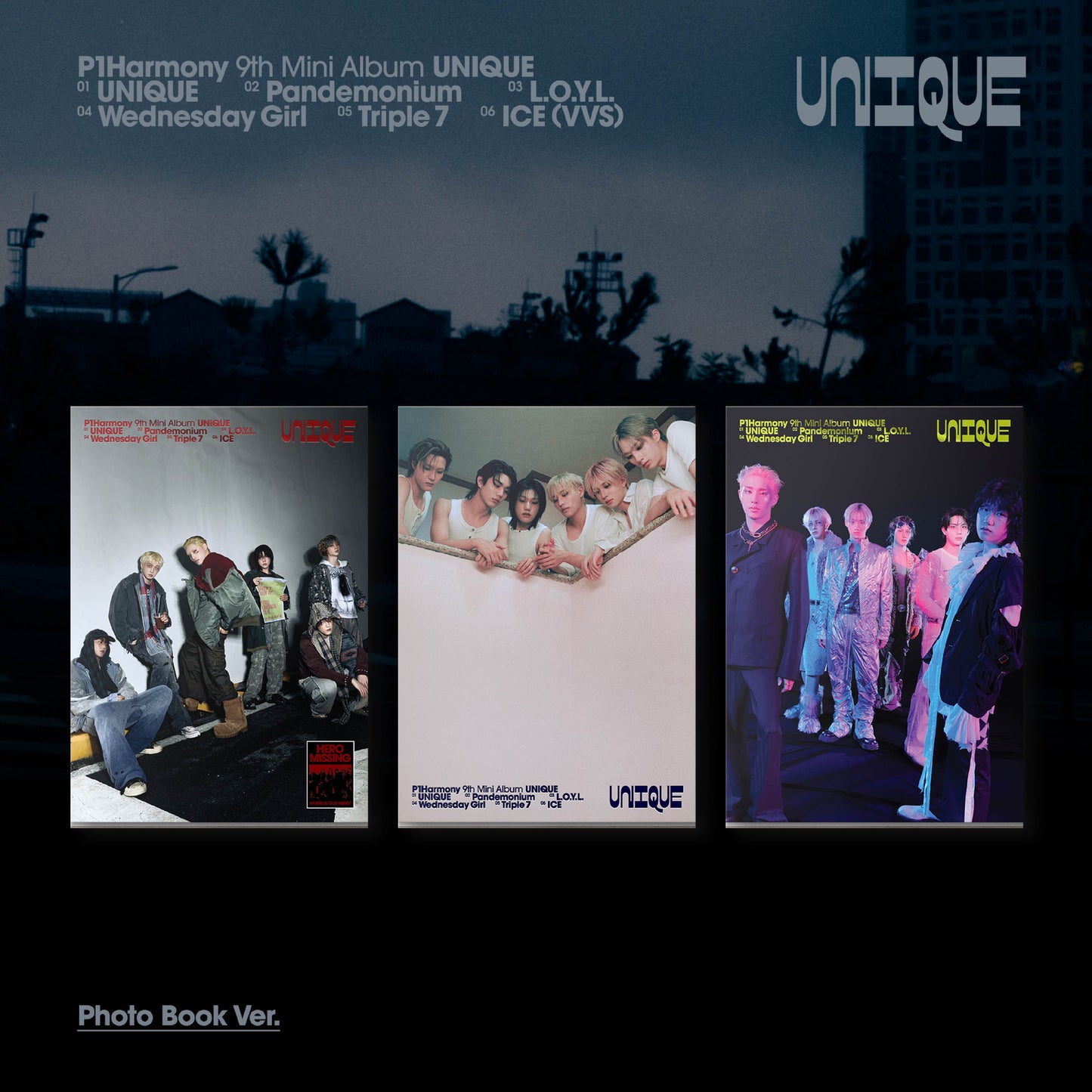 [SIGNED] P1HARMONY - UNIQUE - EUROPE EXCLUSIVE