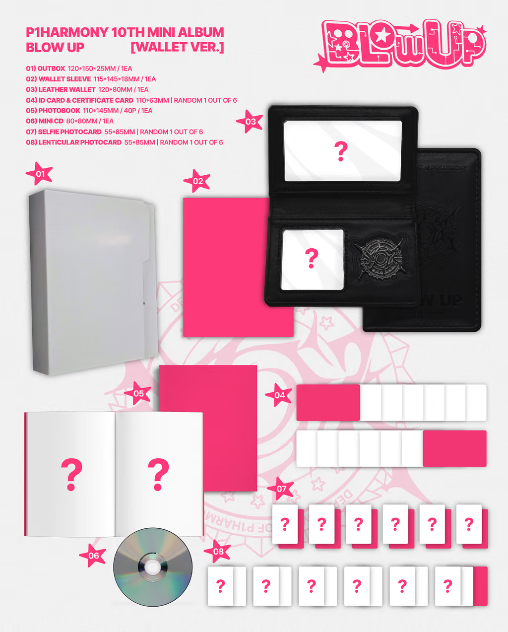 P1HARMONY - BLOW UP [WALLET VER.]