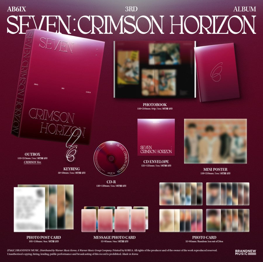 AB6IX - SEVEN : CRIMSON HORIZON [PHOTOBOOK VER.]