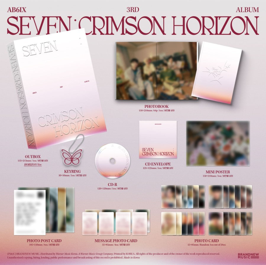 AB6IX - SEVEN : CRIMSON HORIZON [PHOTOBOOK VER.]