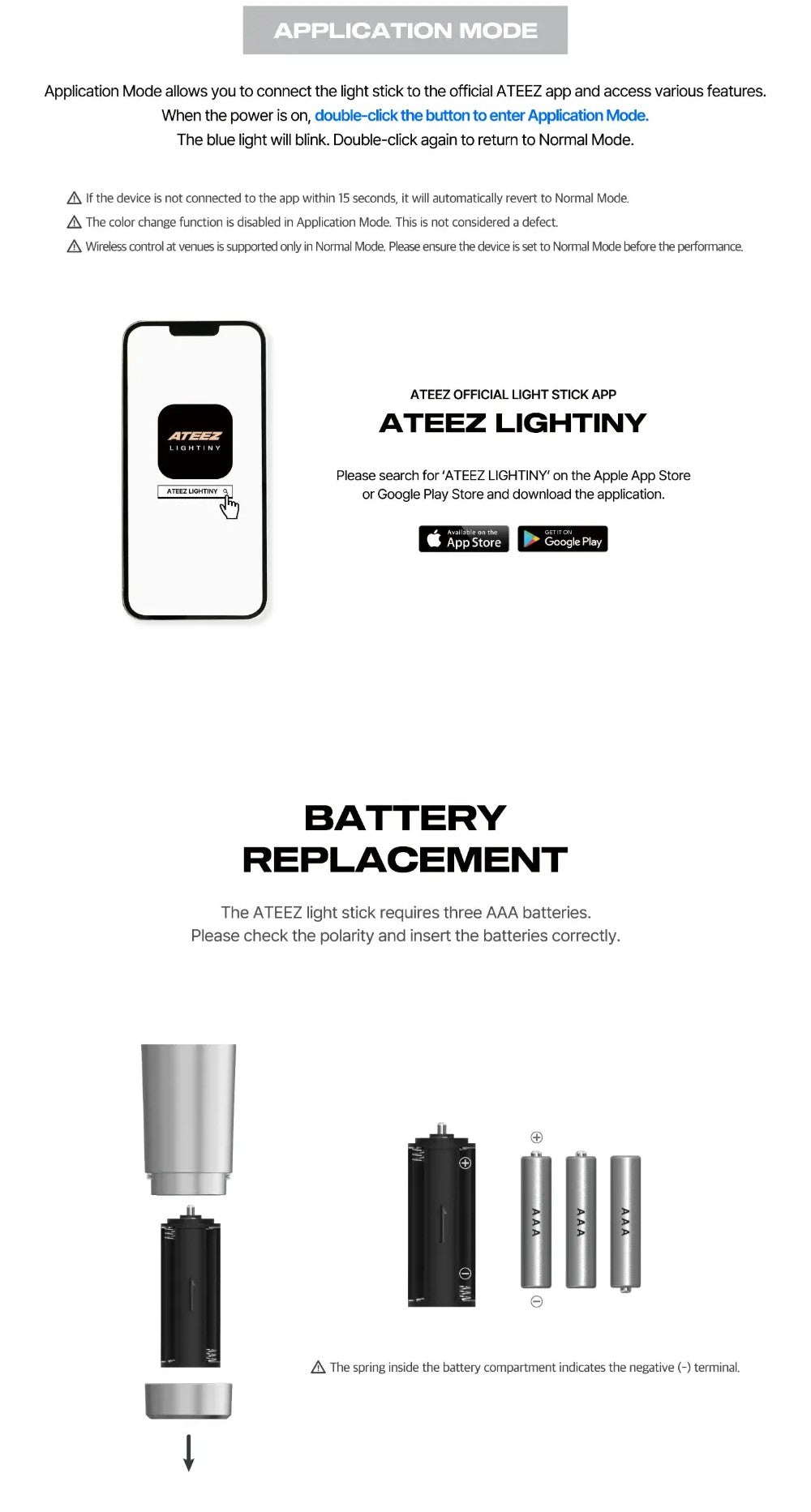 ATEEZ OFICIĀLAIS LIGHTSTIKS [VER.3]