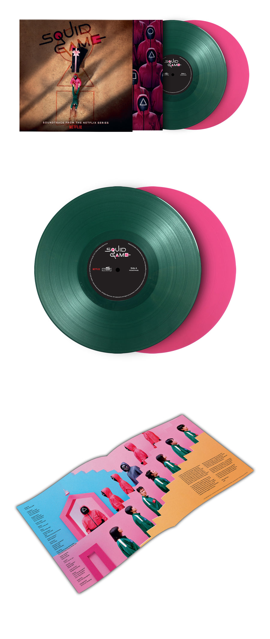 O.S.T - SQUID GAME SEASON 1-3 [LP/VINYL]