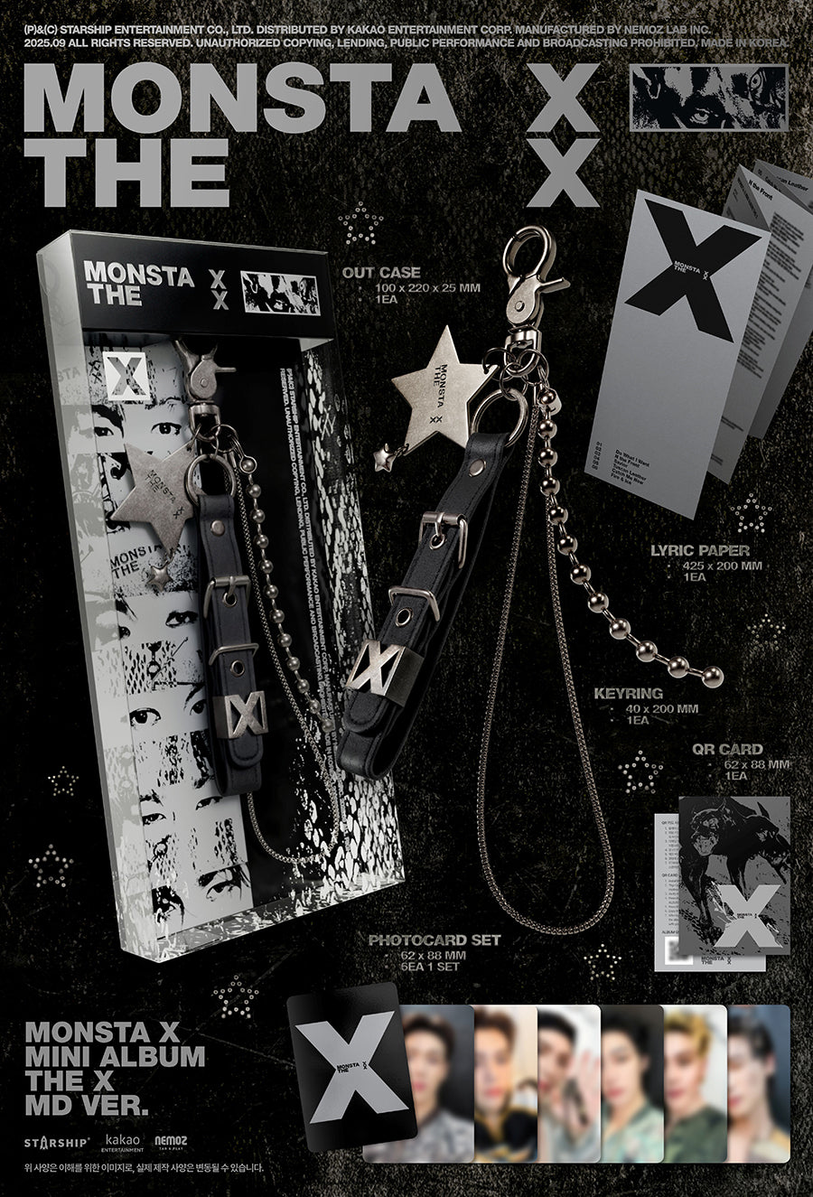 MONSTA X - THE X [MD Ver.]