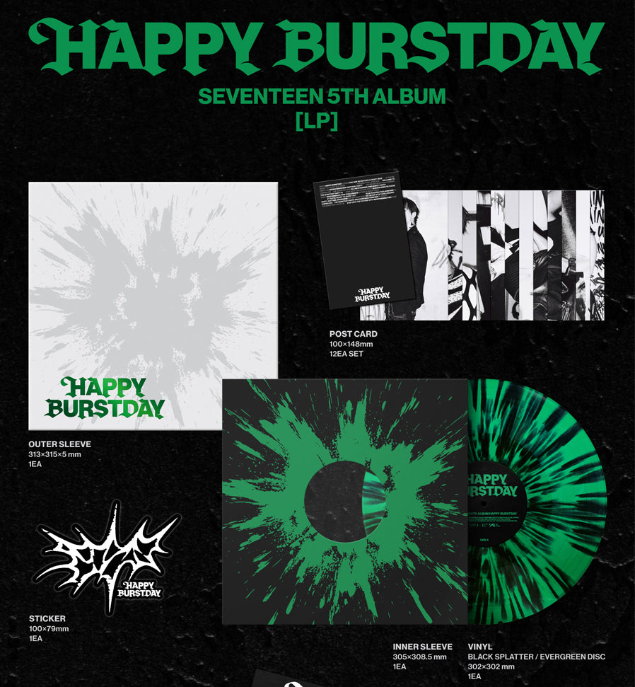 SEVENTEEN - HAPPY BURSTDAY [LP/VINYL]