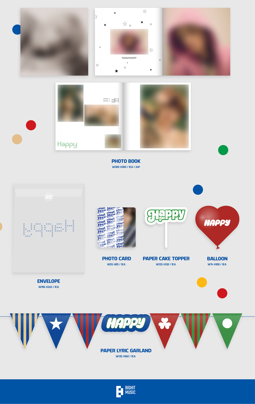 JIN - HAPPY [LP/VINILA PLATE]