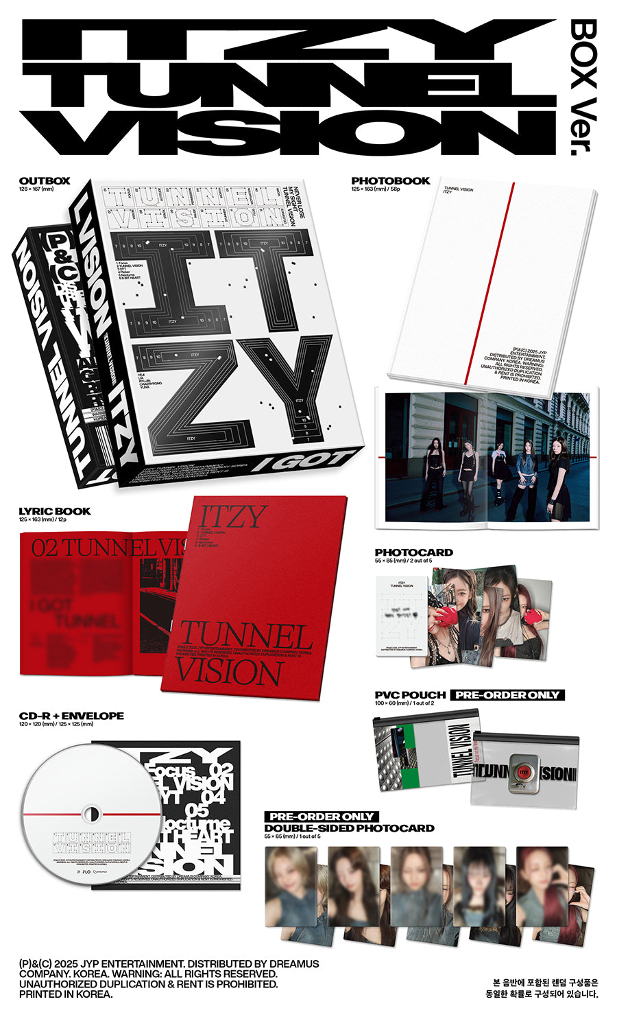 ITZY - TUNNEL VISION [BOX VER.]