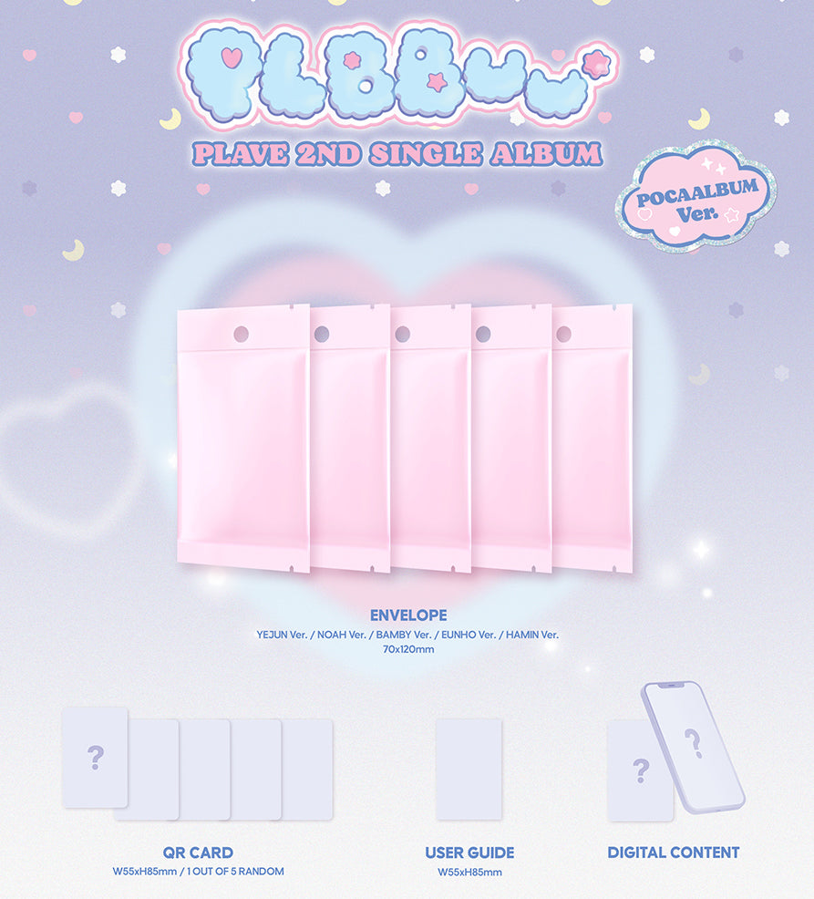 PLAVE - PLBBUU [POCAALBUM VER. - RANDOM COVER]