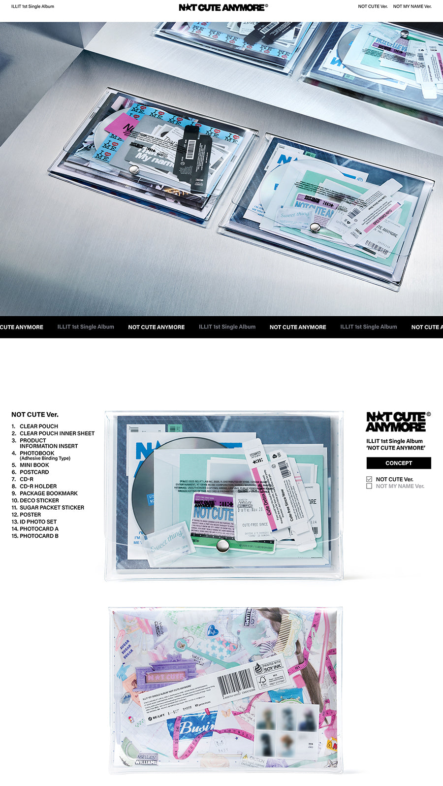 ILLIT - NOT CUTE ANYMORE [NEJAUŠI IZVELĒTS VĀKS]