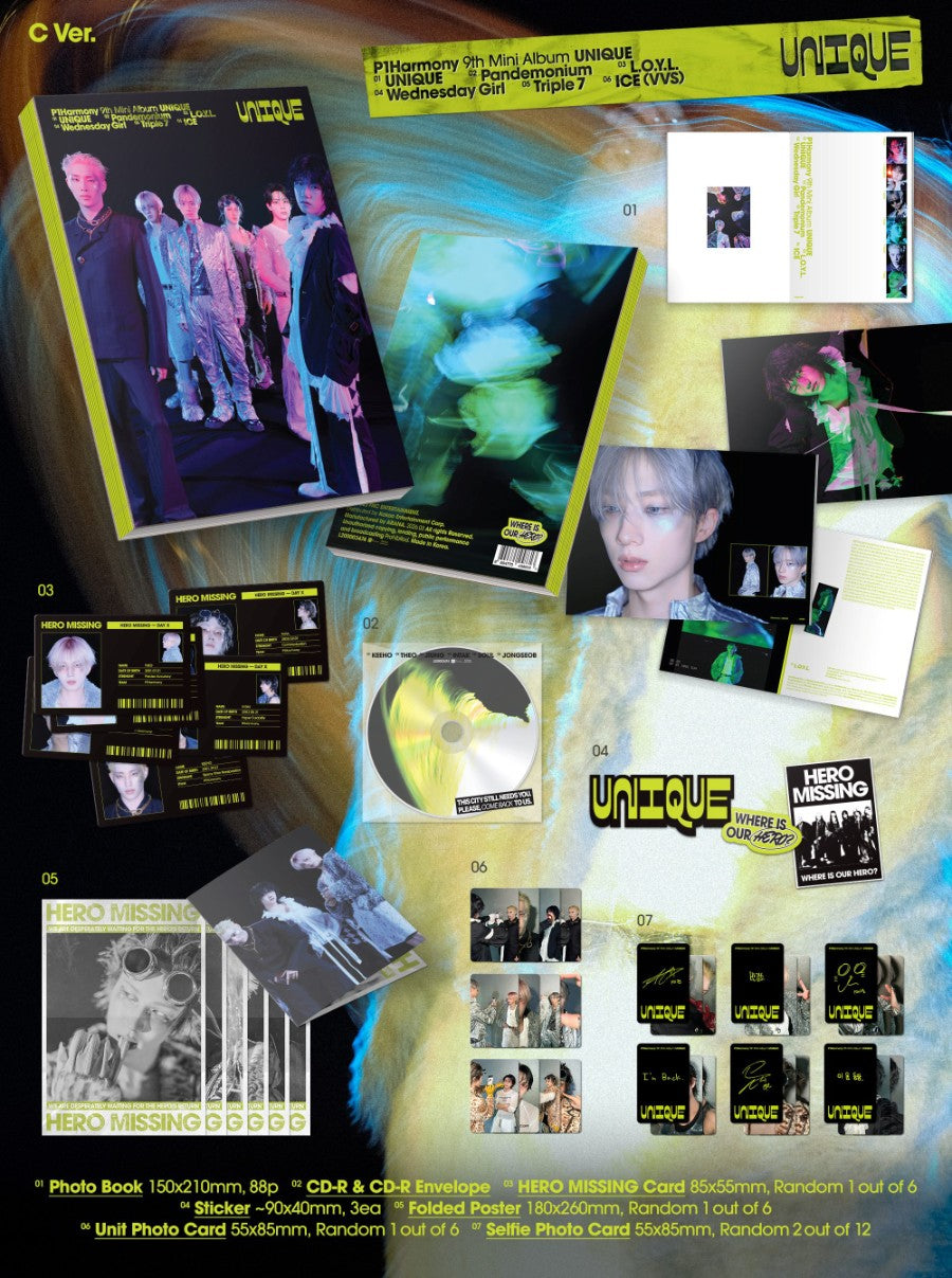 P1HARMONY - UNIQUE [PHOTOBOOK VER.]
