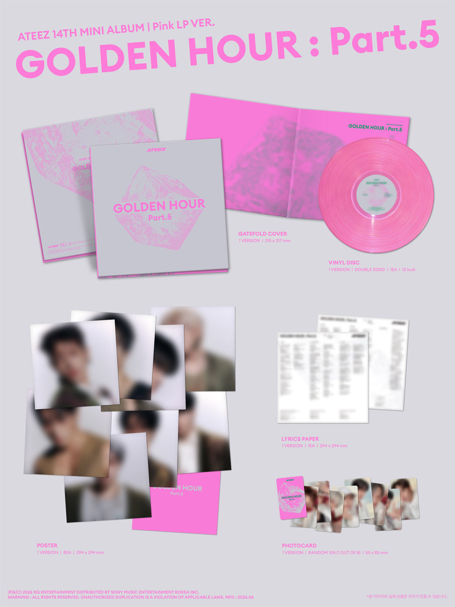 GOLDEN HOUR : PART.5 [PINK LP VER.]