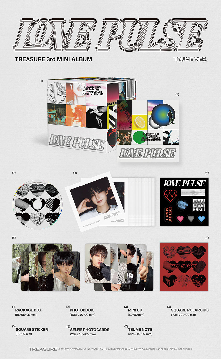 TREASURE - LOVE PULSE [TEUME VER.]
