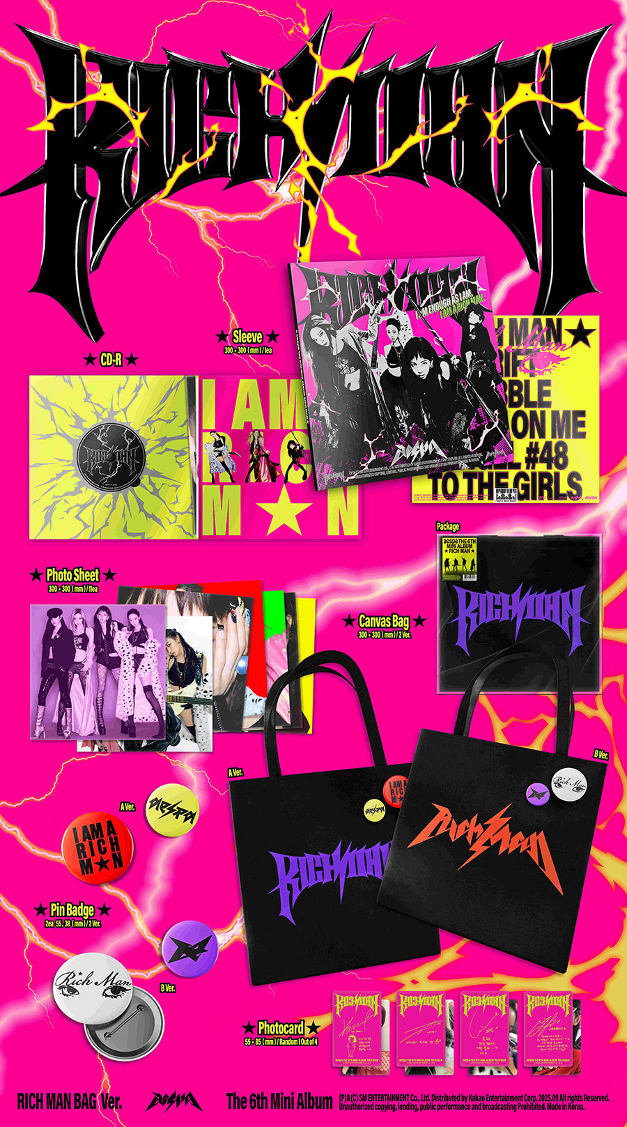 AESPA - RICH MAN [RICH MAN BAG VER.]