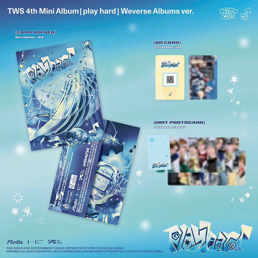 TWS - PLAY HARD [WEVERSE ALBUMS VER.]