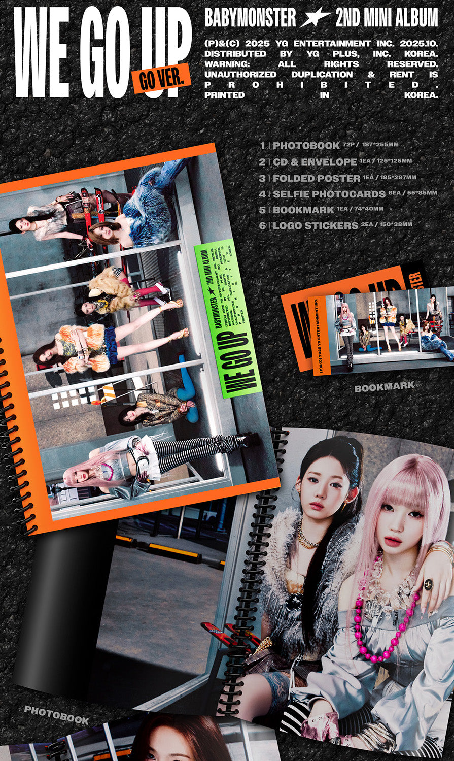 BABYMONSTER - WE GO UP [GO Ver.]