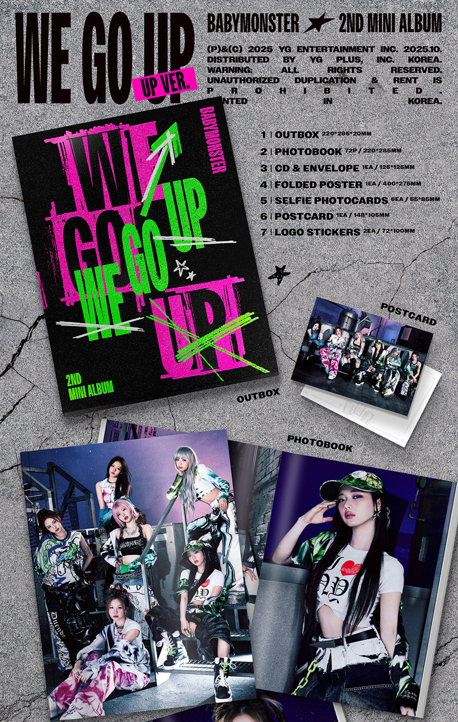 BABYMONSTER - WE GO UP [UP Ver.]