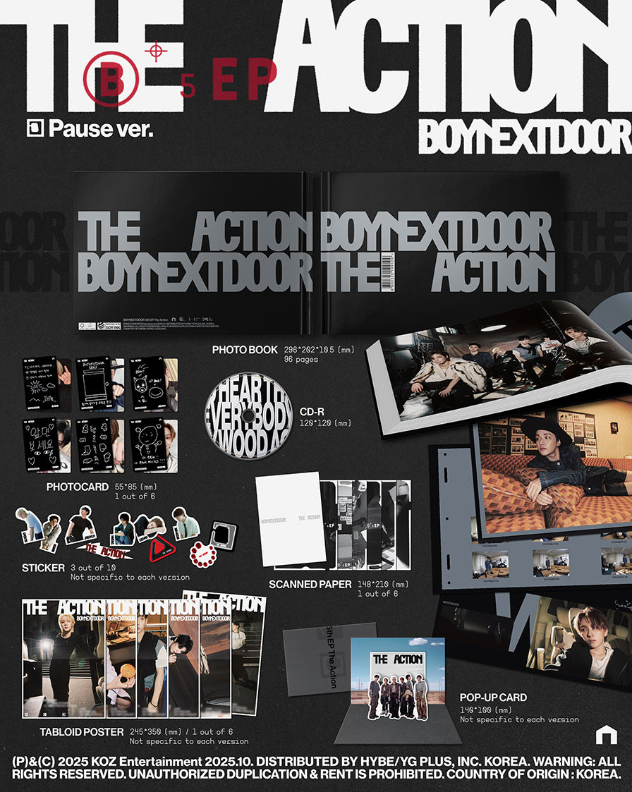BOYNEXTDOOR - THE ACTION [RANDOM COVER]