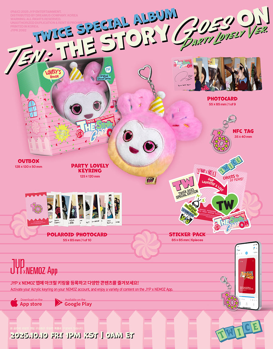 TWICE - TEN: THE STORY GOES ON [PARTY LOVELY VER.]