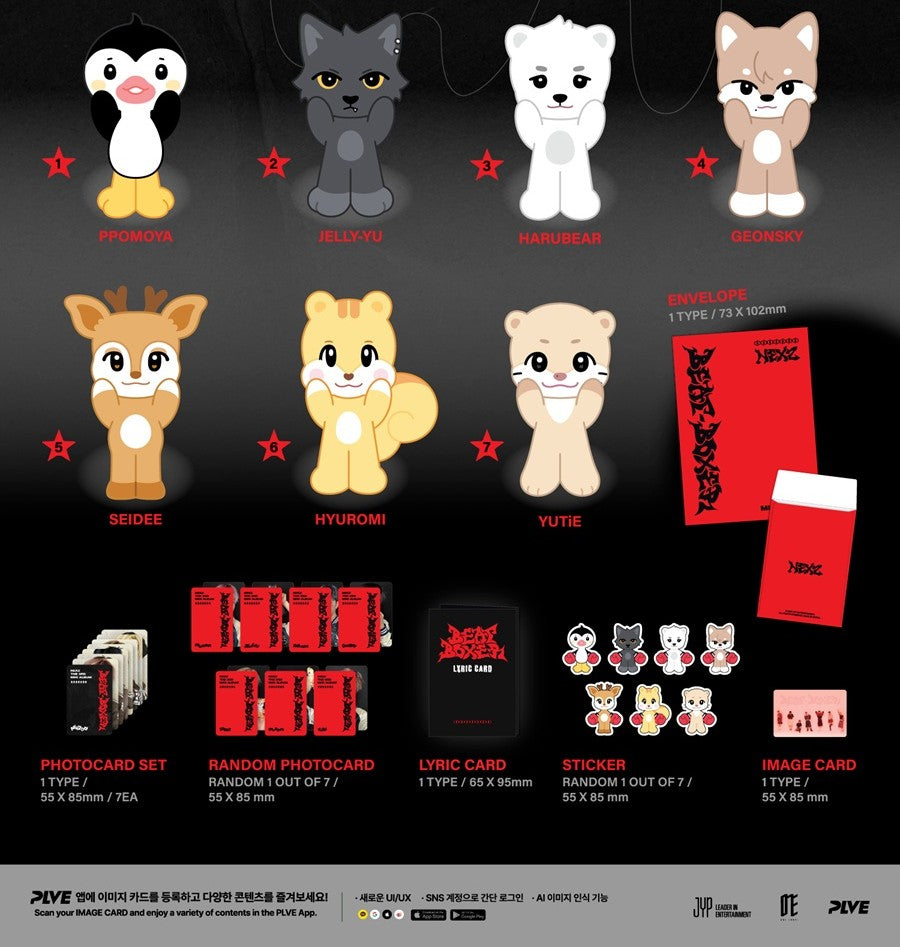 NEXZ - BEAT-BOXER [NEXZOO VER. - RANDOM KEYRING]