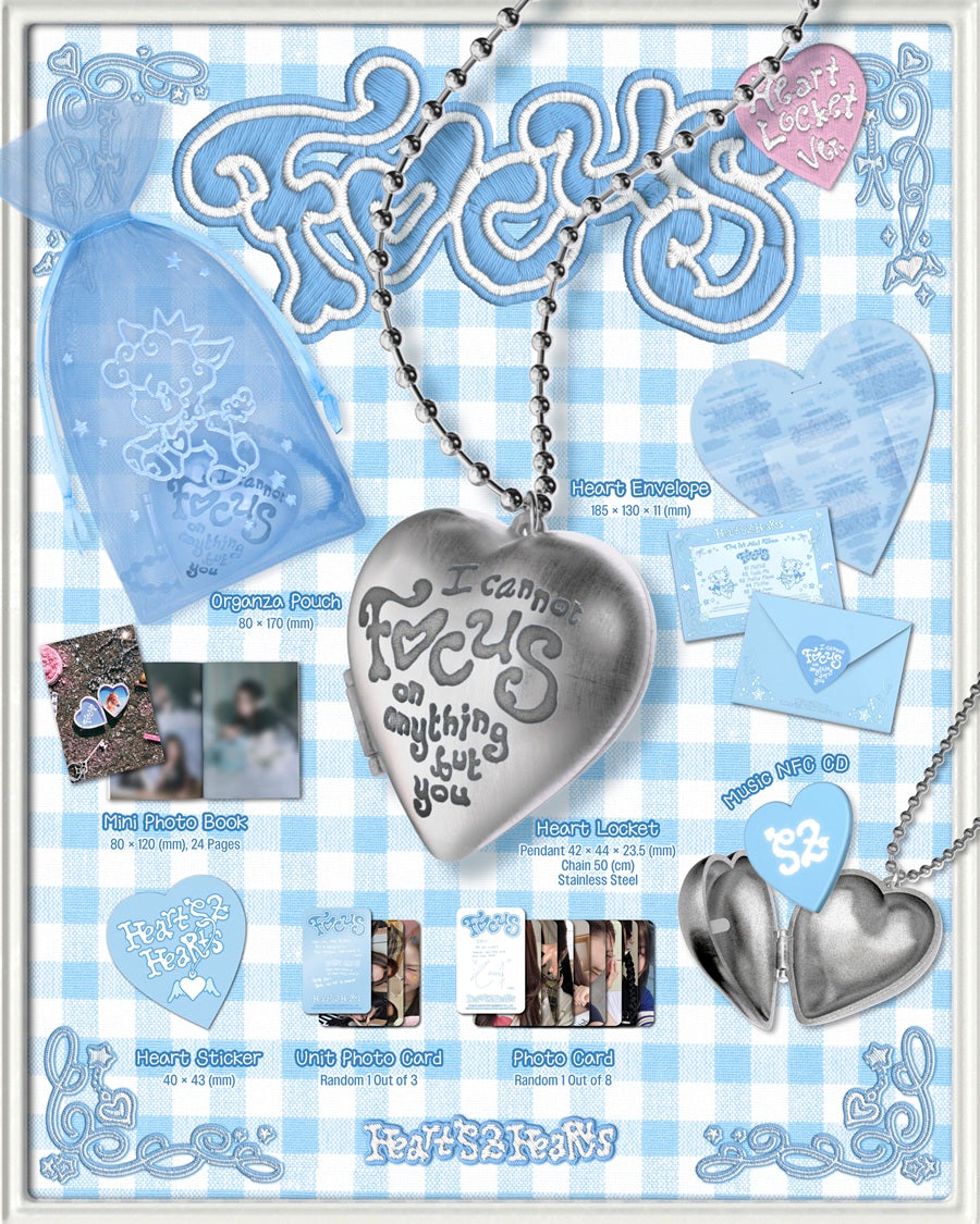 HEARTS2HEARTS - FOCUS [HEART LOCKET VER.]