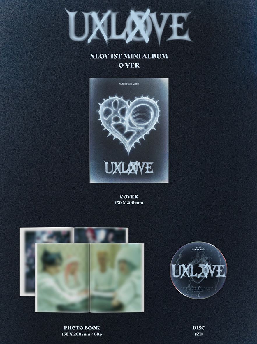 (GRUPAS AUTOGRĀFI) XLOV – UXLXVE – 1. MINI ALBUMS [NEJAUŠAIS VĀKS]