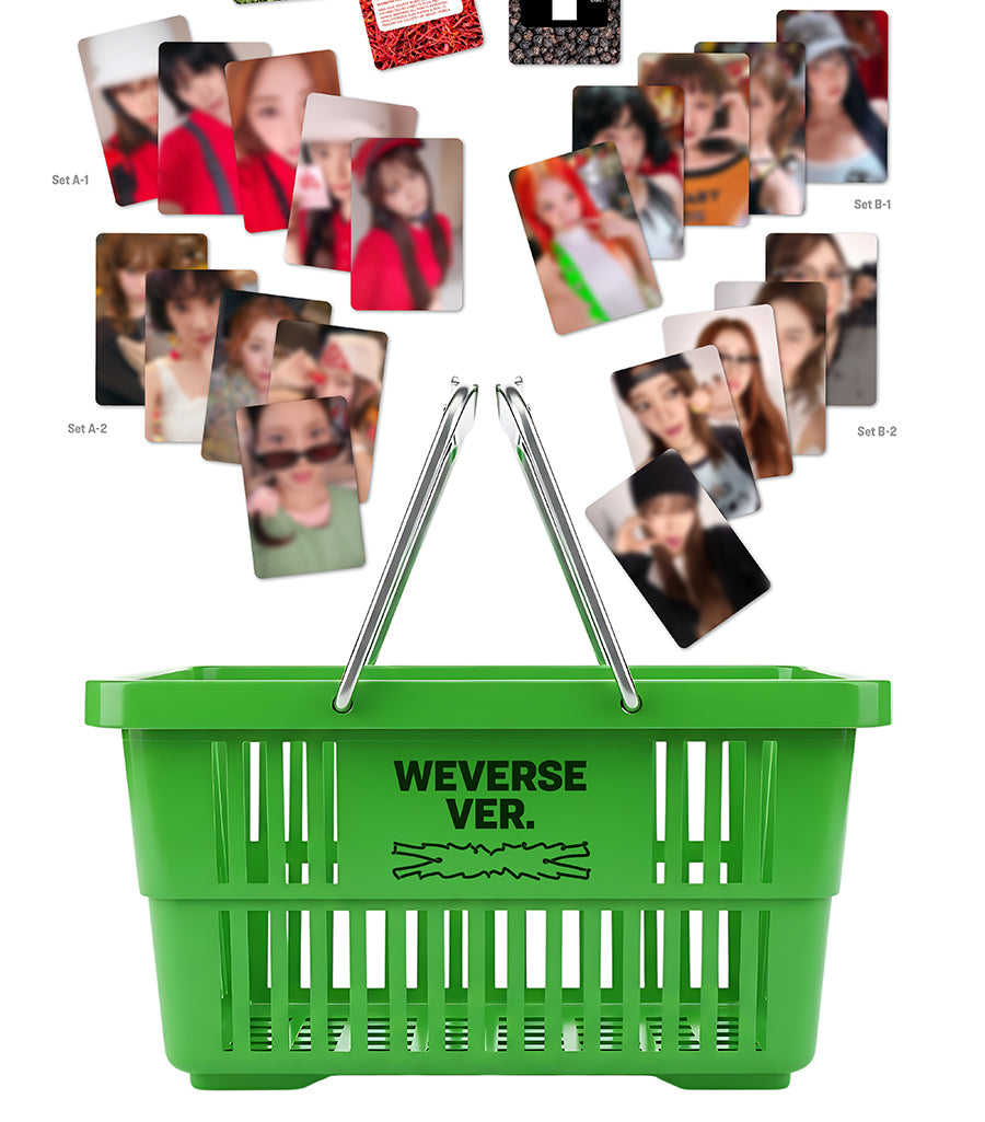 LE SSERAFIM - SPAGHETTI [WEVERSE ALBUMA VER. - RANDOM VĀKS]