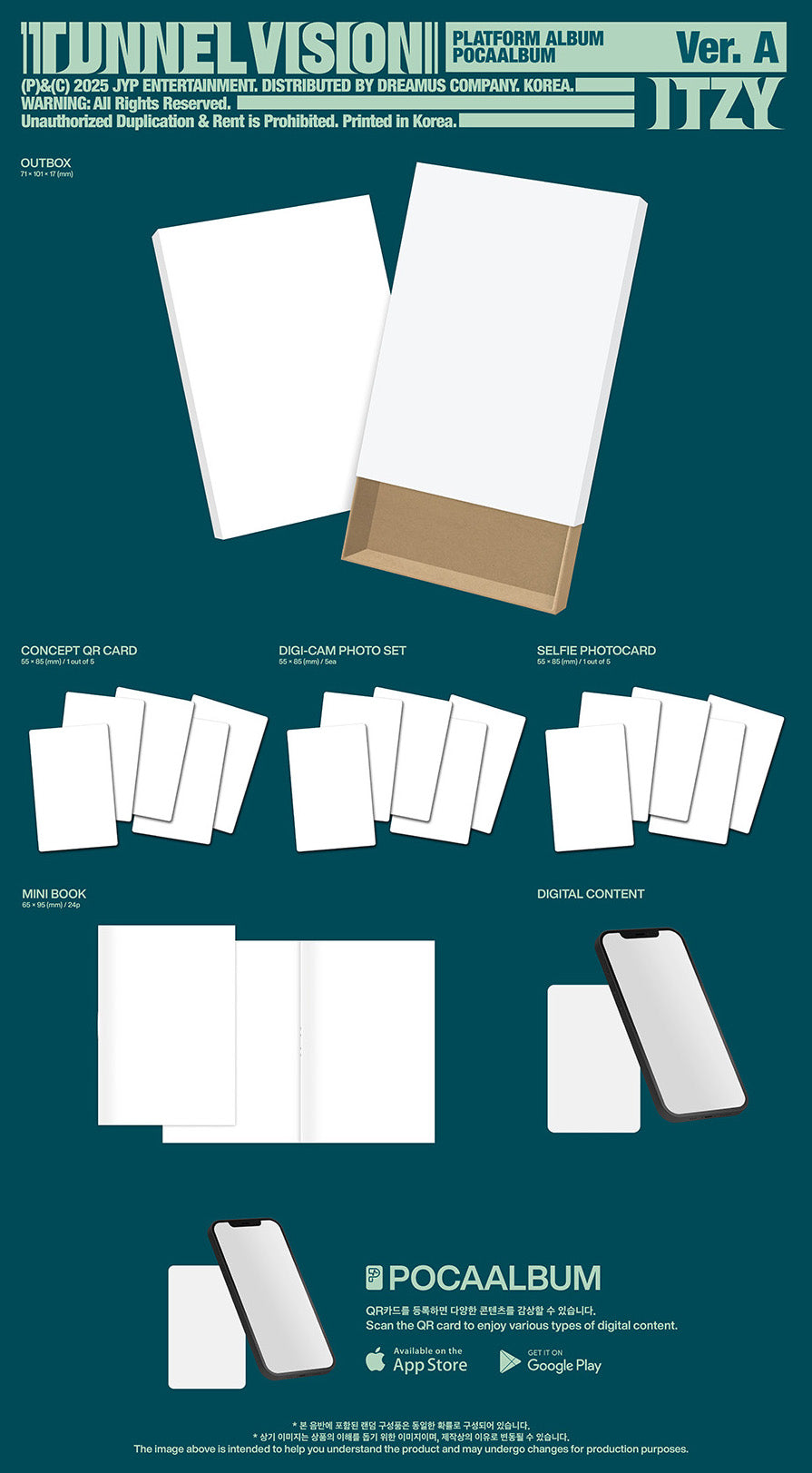 ITZY - TUNNEL VISION [POCAALBUM - RANDOM COVER]