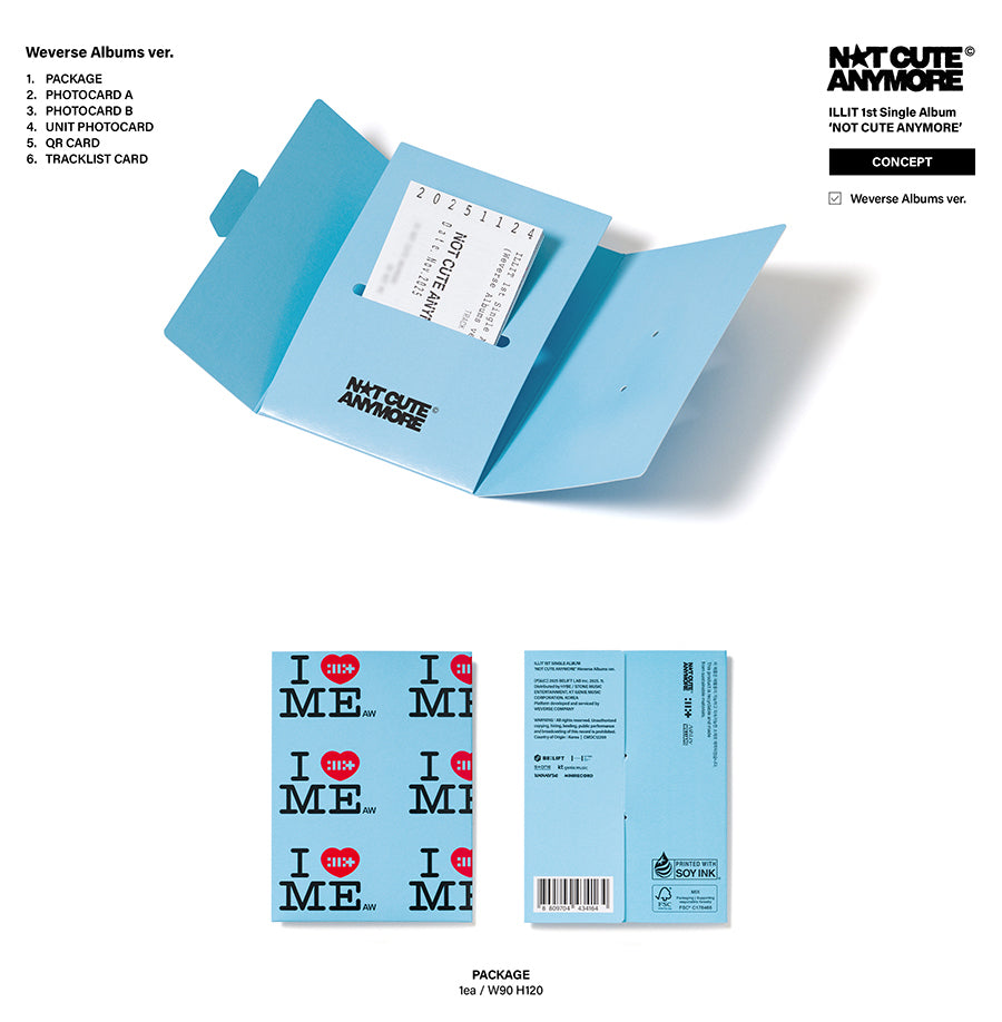 ILLIT - NOT CUTE ANYMORE [WEVERSE ALBUMA VER.]