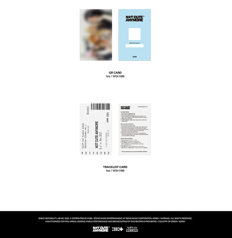 ILLIT - NOT CUTE ANYMORE [WEVERSE ALBUMA VER.]