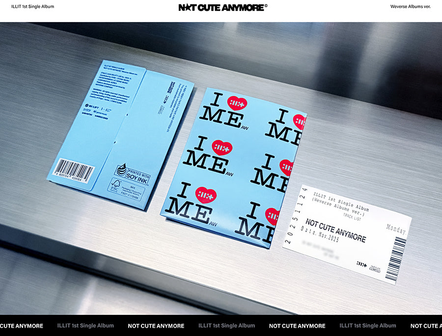 ILLIT - NOT CUTE ANYMORE [WEVERSE ALBUMA VER.]