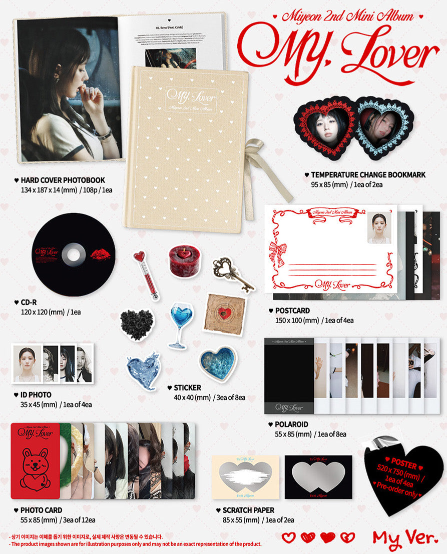 MIYEON - MY, LOVER [RANDOM COVER]