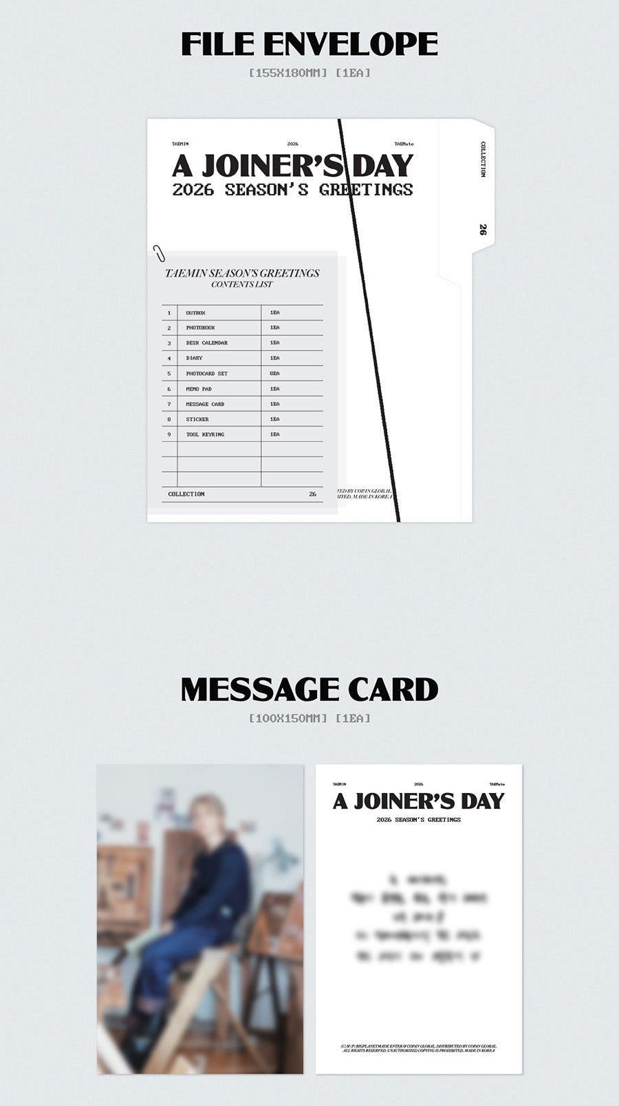 TAEMIN - 2026 SEASON'S GREETINGS