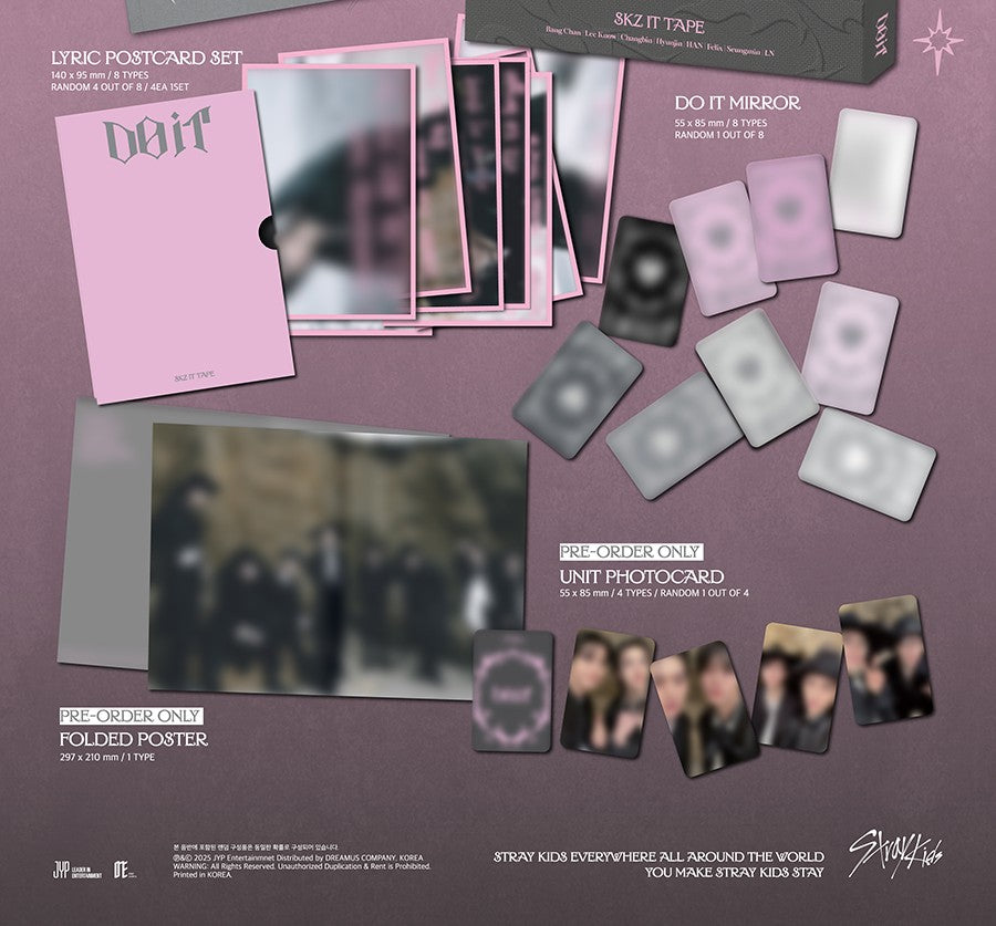 STRAY KIDS - SKZ IT TAPE ‘DO IT’ [DO VER.]