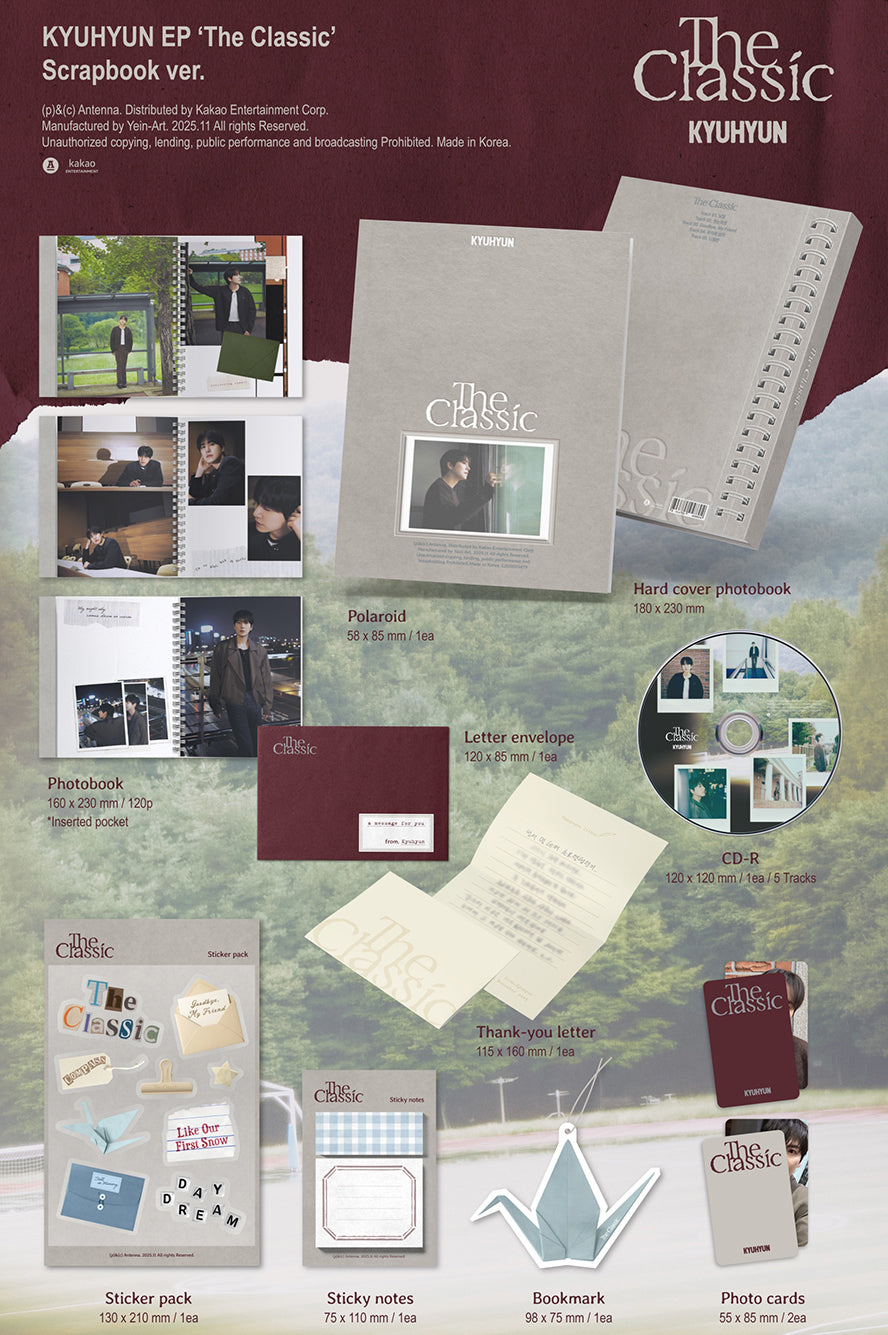 KYUHYUN - THE CLASSIC [SCRAPBOOK VER.]