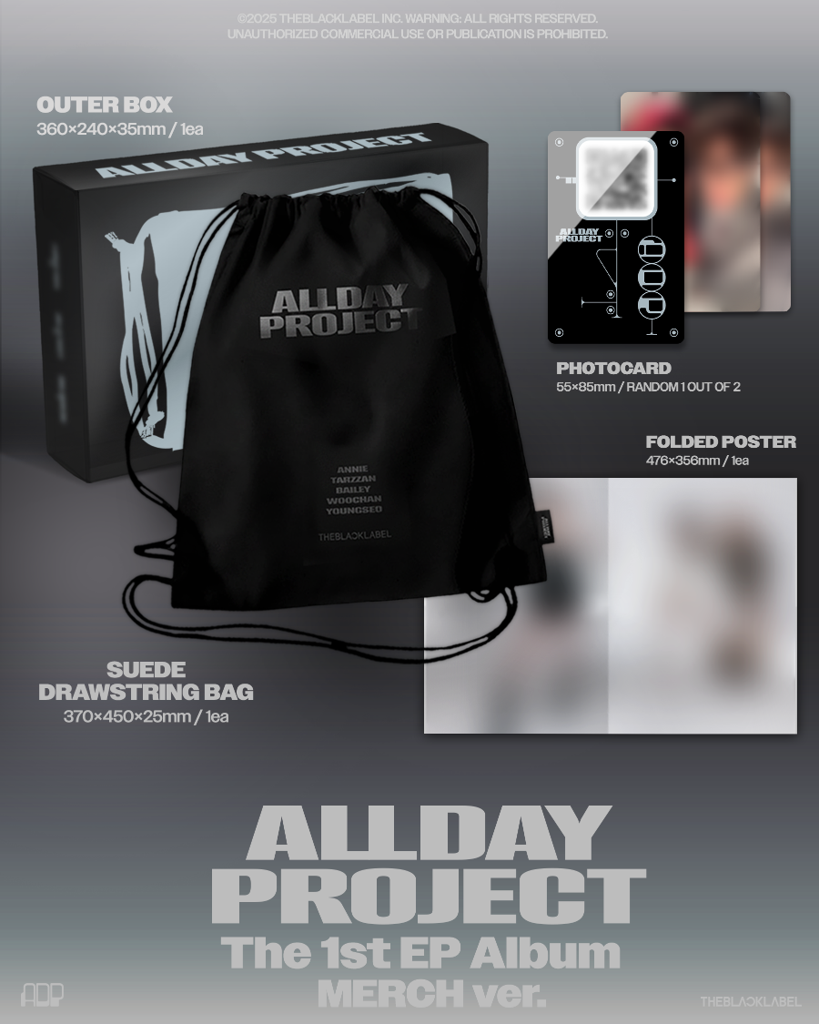 ALLDAY PROJECT - ALLDAY PROJECT [MERCH VER.]+ K-IDOL EXCLUSIVE PHOTOCARD